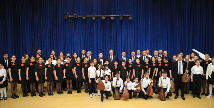 Gəncədə Ulu Öndər Heydər Əliyevin əziz xatirəsinə həsr olunmuş “İthaf” adlı konsert proqramı keçirilib