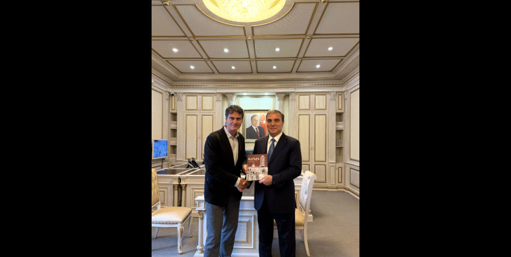 Niyazi Bayramov iGuzzini şirkətinin regional təmsilçisi ilə görüşüb