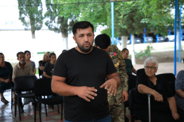 Niyazi Bayramov növbəti dəfə vətəndaşlarla görüş keçirib