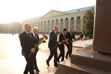 Gəncədə Yeni Azərbaycan Partiyasının 32-ci ildönümünə həsr edilmiş tədbir keçirilib