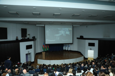 Gəncədə Dövlət Suverenliyi Gününə həsr olunmuş tədbir keçirilib