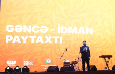 Gəncə 2025-ci il üçün MDB-nin İdman Paytaxtı titulunu təsdiqləyən sertifikatı qəbul edib