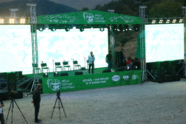 Niyazi Bayramov IV Milli Yaylaq Festivalında iştirak edib