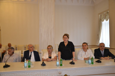 Gəncə Ağsaqqallar Şurasının illik hesabat yığıncağı keçirilib