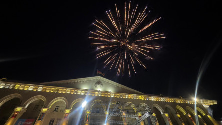 Gəncədə Zəfər Gününə həsr olunmuş möhtəşəm konsert proqramı keçirilib