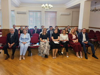 Gəncə Şəhər İcra Hakimiyyətidə “Mülkiyyət hüququnun qorunması və Avropa Konvensiyası” mövzusunda təlim keçirilib
