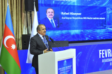 Milli Aviasiya Akademiyasında ənənəvi “Fevral məruzələri” beynəlxalq elmi-praktik gənclər konfransının açılışı olub