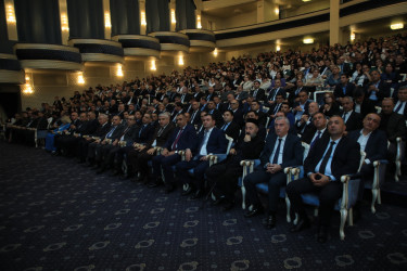 Gəncədə Yeni Azərbaycan Partiyasının VIII Qurultayından irəli gələn vəzifələrə dair müşavirə keçirilib
