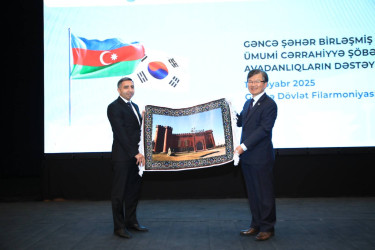 Cənubi Koreya “Gəncə Şəhər Birləşmiş Xəstəxanası” PHŞ-yə tibbi avadanlıqlar ianə edib