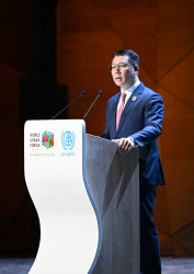 Prezident İlham Əliyev Bakıda Ümumdünya Şəhərsalma Forumunun 13-cü Sessiyasının (WUF13) açılış mərasimində iştirak edir