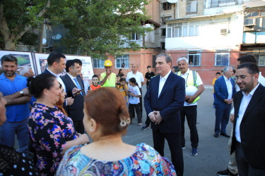 Niyazi Bayramov növbəti “ABAD məhəllə” layihəsi çərçivəsində görülən işlərlə tanış olub