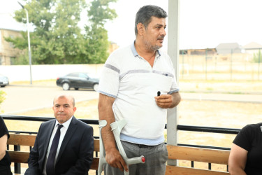 Gəncə Şəhər İcra Hakimiyyətinin başçısı Niyazi Bayramov şəhər sakinləri ilə növbəti dəfə səyyar görüş keçirib