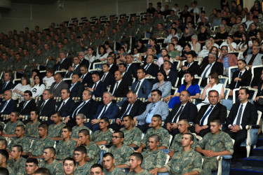 Gəncədə 26 İyun - Silahlı Qüvvələr Günü münasibətilə konsert proqramı təşkil olunub
