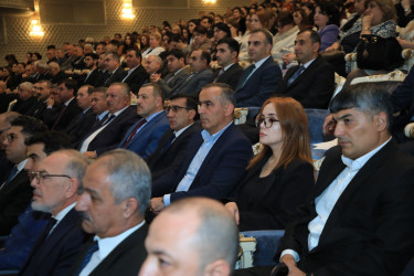 Gəncədə Yeni Azərbaycan Partiyasının VIII Qurultayından irəli gələn vəzifələrə dair müşavirə keçirilib