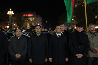 Gəncədə Zəfər Gününə həsr olunmuş möhtəşəm konsert proqramı keçirilib