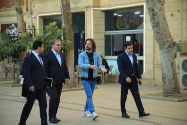 Niyazi Bayramov “Azərbaycandan Səs” sosial platformasının təsisçisi ilə görüşüb