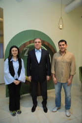 Niyazi Bayramov “Azərbaycandan Səs” sosial platformasının təsisçisi ilə görüşüb