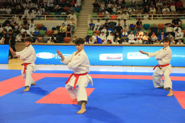 Gəncə İdman Sarayında “Olimpiya Ümidləri” beynəlxalq karate turniri keçirilib