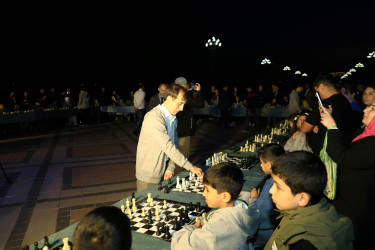 “Gəncənin şahmat ulduzları” adlı yoldaşlıq matçı keçirilib