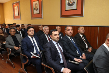 Niyazi Bayramov vətəndaşlarla növbəti səyyar görüş keçirib