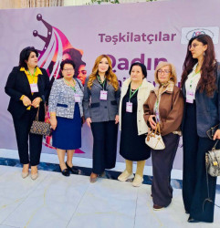 Gəncədə Qadın Sahibkarların I Qurultayı keçirilib