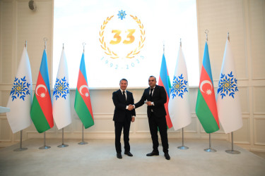 Gəncədə Yeni Azərbaycan Partiyasının yaradılmasının 33-cü ildönümünə həsr olunmuş tədbir keçirilib