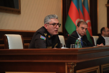 Gəncədə “Yanğınlara qarşı qabaqlayıcı tədbirlərin səmərəliliyinin artırılması” mövzusunda regional müşavirə keçirilib