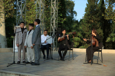 Gəncədə Milli Musiqi Gününə həsr olunmuş konsert proqramı keçirilib