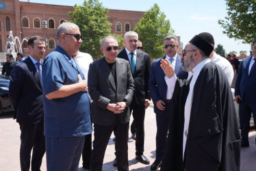 Özbəkistan Respublikasının Baş prokurorunun rəhbərlik etdiyi nümayəndə heyəti Gəncədə olub