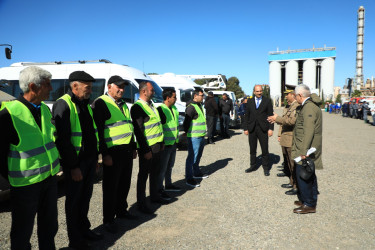 Gəncədə hərbiləşdirilməmiş mülki müdafiə qüvvələrinin xəbərdarlıq və toplanış üzrə məşqi keçirilib