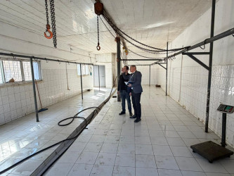 Gəncə şəhər ərazisində yerləşən kəsim məntəqələrində ilkin monitorinq keçirilib