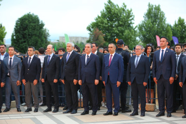 Gəncə 2025-ci il üçün MDB-nin İdman Paytaxtı titulunu təsdiqləyən sertifikatı qəbul edib