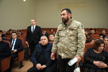 Niyazi Bayramov sakinlərlə növbəti səyyar görüşünü keçirib