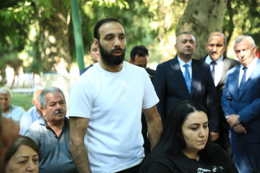 Niyazi Bayramov Aqrar Universitetdə qəbul keçirib