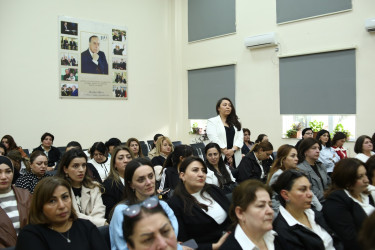 Gəncədə “Gender əsaslı zorakılığa qarşı 16 günlük fəallıq” kampaniyası çərçivəsində tədbir keçirilib