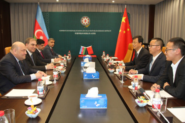 “Gəncə avtomobil zavodu” İstehsalat Birliyi Çin şirkətləri ilə əməkdaşlığı genişləndirir