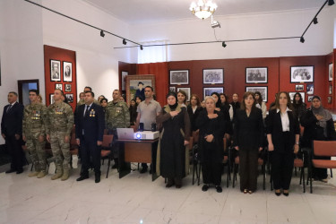 Mir Cəlal Paşayevin Ev Muzeyində “Zəfər rəqsi” filmi nümayiş olunub