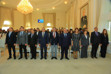 Gəncədə “Konstitusiya və Suverenlik İli” çərçivəsində “Gəncənin mədəni irsi gənclərin gözü ilə” tədbiri keçirilib