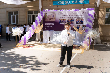 Sənaye və Texnologiyalar üzrə Gəncə Dövlət Peşə Təhsil Mərkəzində "Məzun Günü" qeyd olunub
