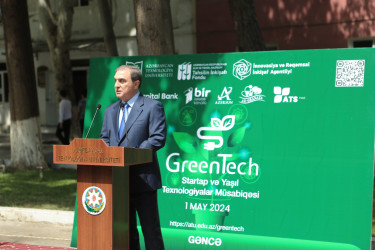 Azərbaycan Texnologiya Universitetində "GreenTech" Startap və Yaşıl Texnologiyalar" müsabiqəsi keçirilib