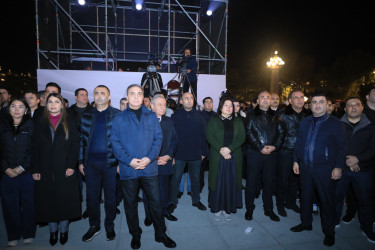 Gəncədə 8 Noyabr – Zəfər Gününə həsr olunmuş möhtəşəm konsert proqramı keçirilib