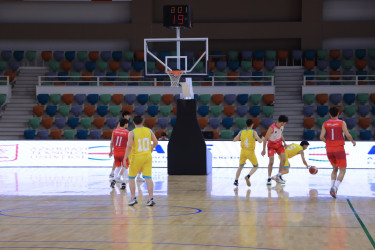 Gəncədə universitetlərarası basketbol yarışının açılış mərasimi keçirilib