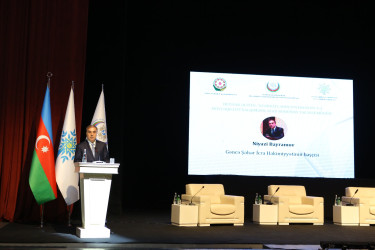 Gəncədə Heydər Əliyev: “Azərbaycanın suverenliyi və müstəqilliyi xalqımızın azad ruhunun təcəssümüdür” mövzusunda konfrans keçirilib