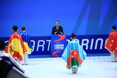 Gəncədə aerobika gimnastikası üzrə böyüklər arasında 14-cü Avropa çempionatı başlayıb