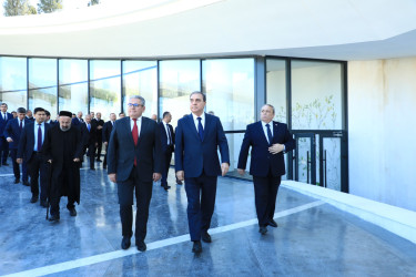 Gəncə Memorial Kompleksində mülki şəhidlərin xatirəsi yad olunub