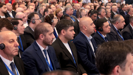 Niyazi Bayramov Tbilisidə keçirilən XVI Regional Dayanıqlı İnkişaf Forumunun açılış mərasimində iştirak edib