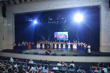 Gəncədə XV “İpək Yolu” Beynəlxalq Musiqi Festivalının bağlanış mərasimi keçirilib
