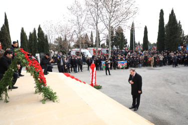 Gəncədə 20 Yanvar – Ümumxalq Hüzn Gününün 35-ci ldönümü ilə əlaqədar olaraq anım mərasimi keçirilib