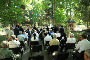 Niyazi Bayramov Aqrar Universitetdə qəbul keçirib