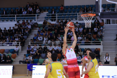 Gəncədə universitetlərarası basketbol yarışının açılış mərasimi keçirilib